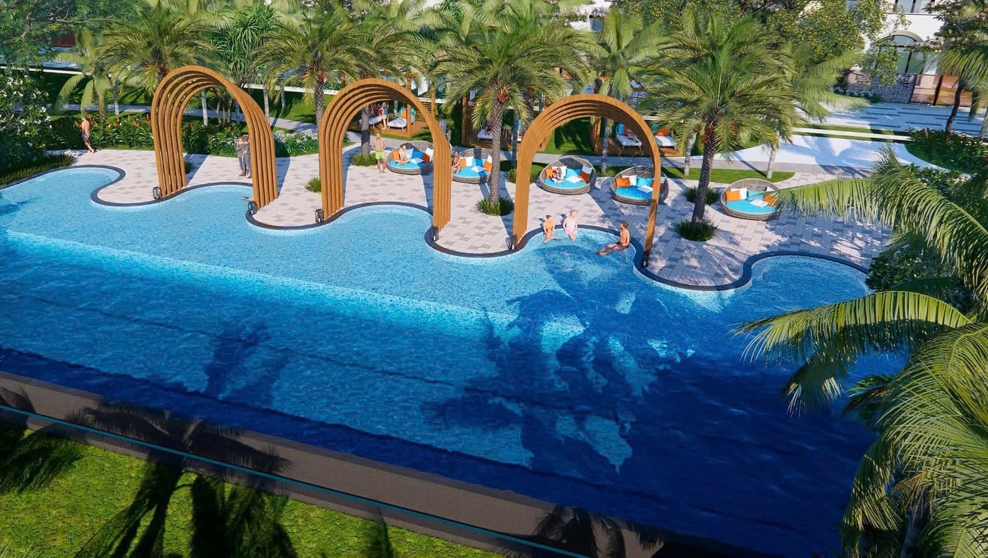 Tổng thể dự án Khu du lịch Biển Quê Hương