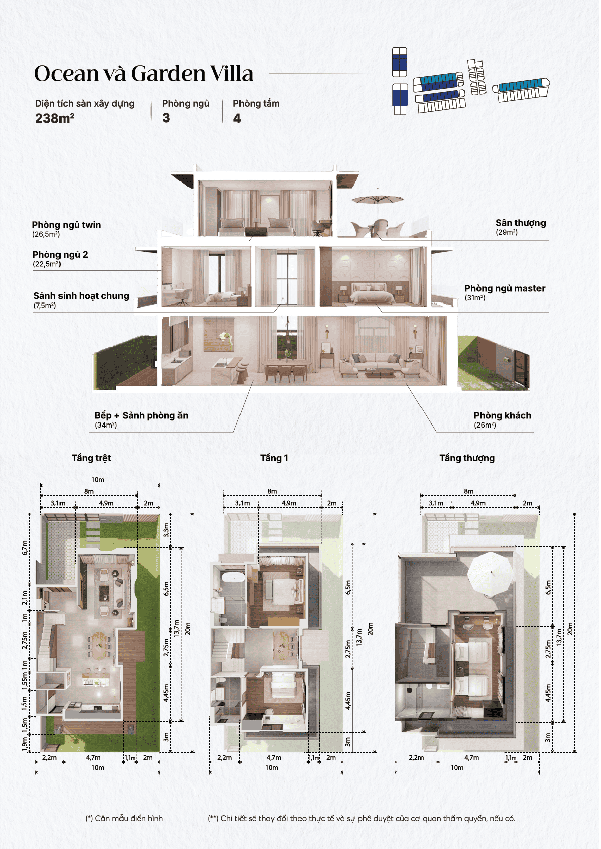 Ocean Villa & Garden Villa